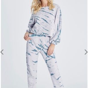 NWT wildfox Tie dye sweat set